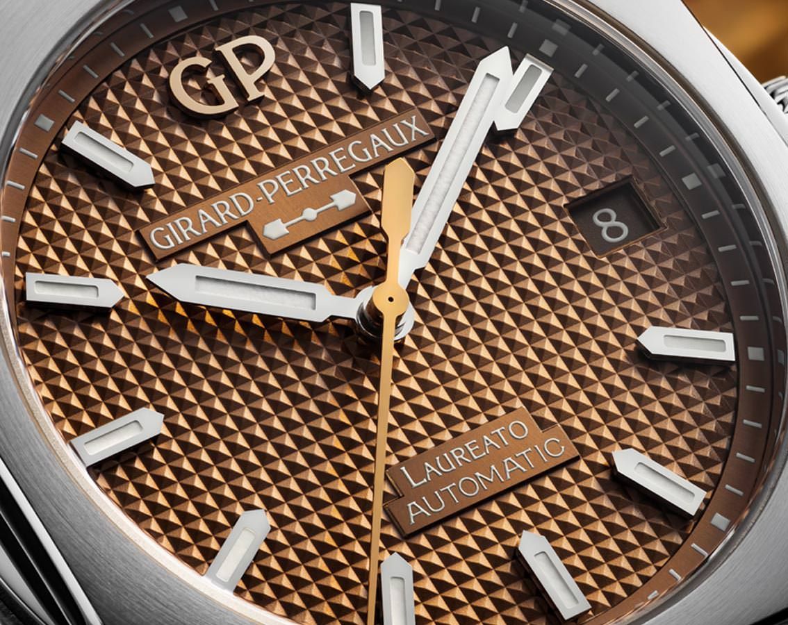 Girard-Perregaux Laureato Classic Laureato Copper Dial 38 mm Automatic Watch For Unisex - 4