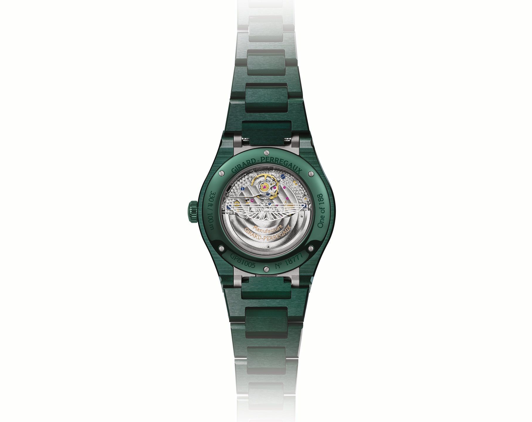 Girard-Perregaux Laureato Classic Laureato Green Dial 38 mm Automatic Watch For Men - 3