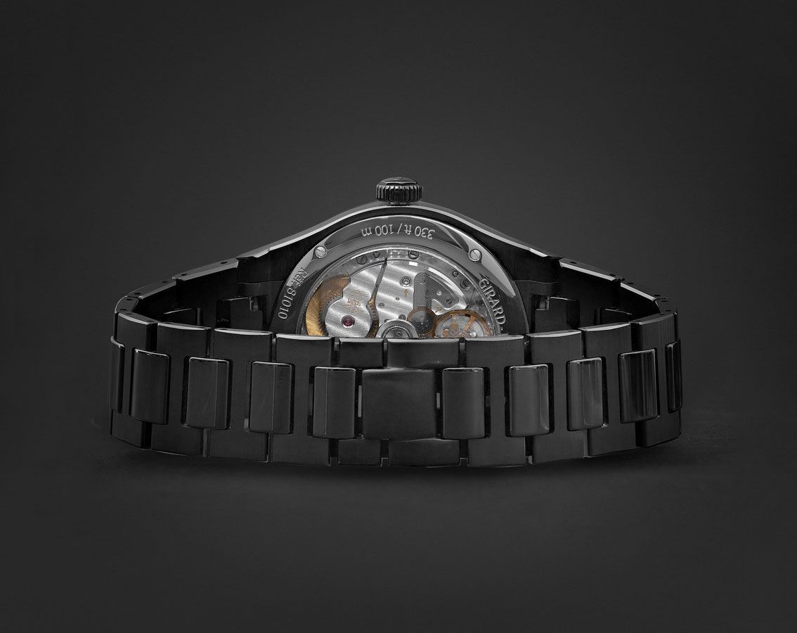 Girard-Perregaux Classic Laureato 38 mm Watch in Black Dial For Unisex - 2
