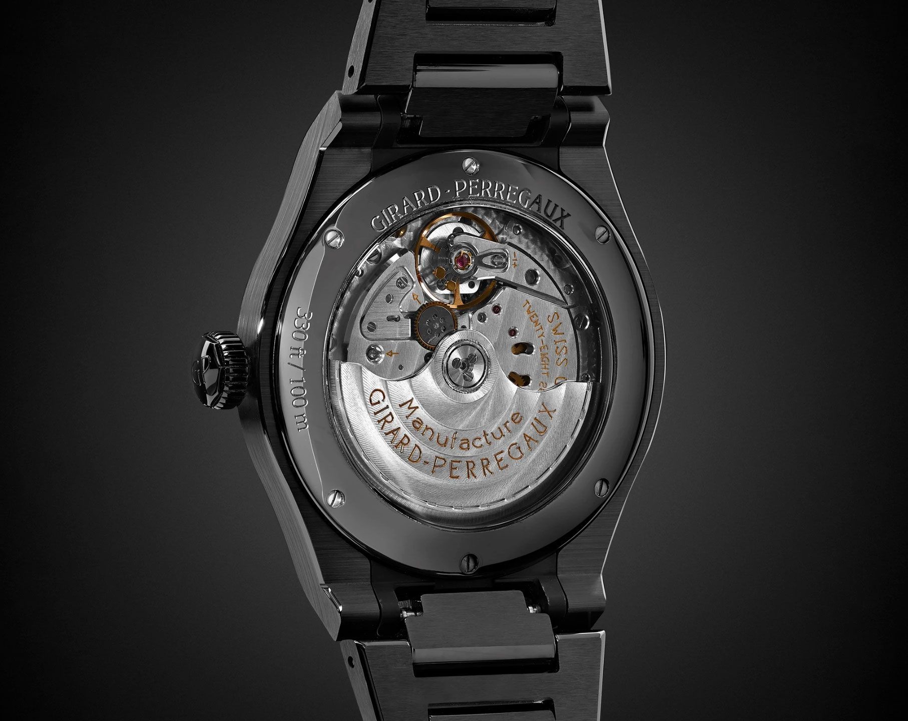 Girard-Perregaux Laureato Classic Laureato Black Dial 42 mm Automatic Watch For Men - 6