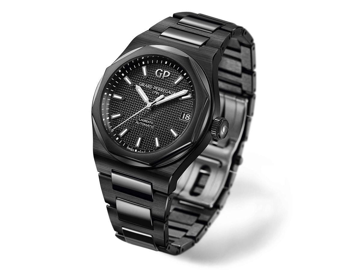 Girard-Perregaux Laureato Classic Laureato Black Dial 42 mm Automatic Watch For Men - 8