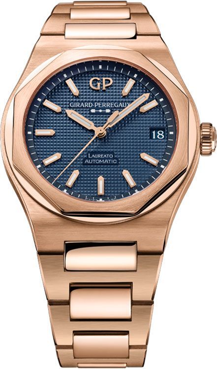 Girard-Perregaux Laureato Classic Laureato Blue Dial 42 mm Automatic Watch For Men - 1