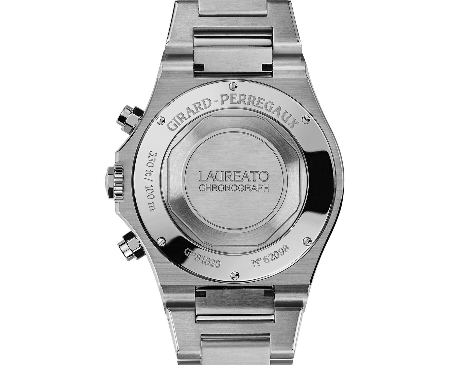 Girard-Perregaux Laureato Chronograph Grey Dial 42 mm Automatic Watch For Men - 2