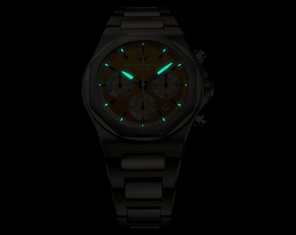 Girard-Perregaux Laureato Chronograph Green Dial 42 mm Automatic Watch For Men - 8