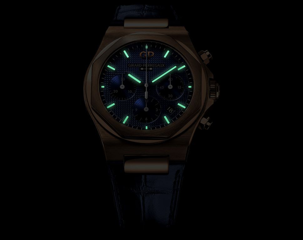 Girard-Perregaux Laureato Chronograph Blue Dial 42 mm Automatic Watch For Men - 2