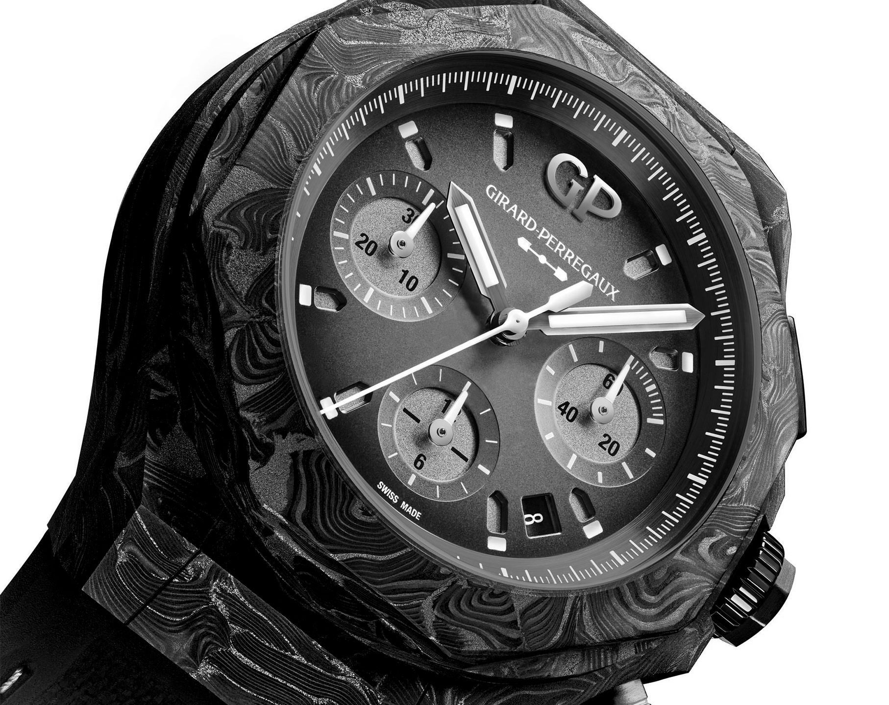 Girard-Perregaux Laureato Absolute 44 mm Watch in Grey Dial For Men - 4