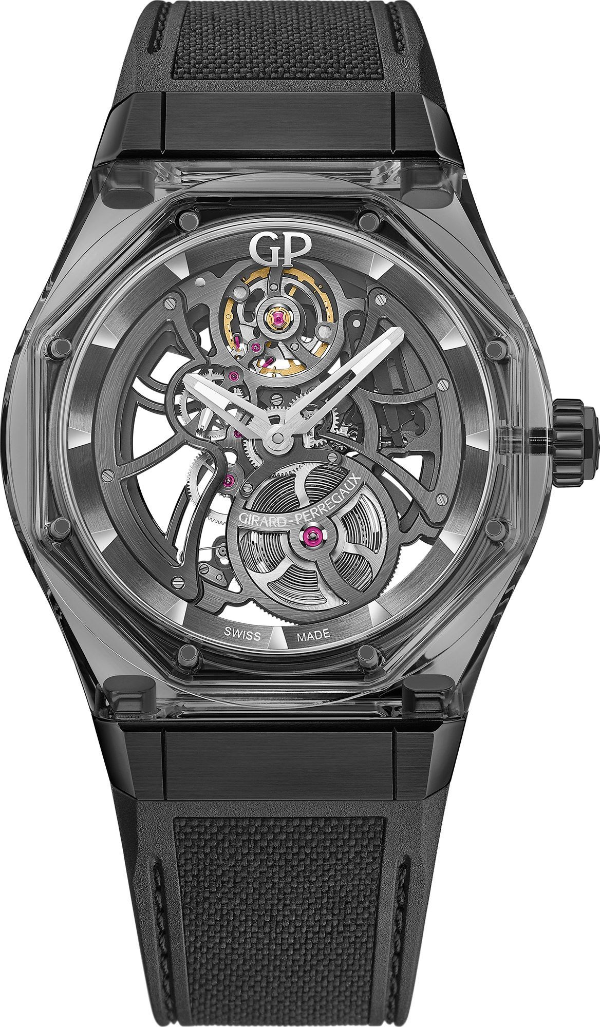Girard-Perregaux Laureato Absolute 44 mm Watch in Skeleton Dial For Men - 1