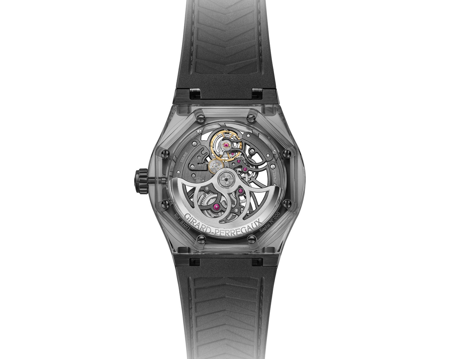 Girard-Perregaux Laureato Absolute 44 mm Watch in Skeleton Dial For Men - 3