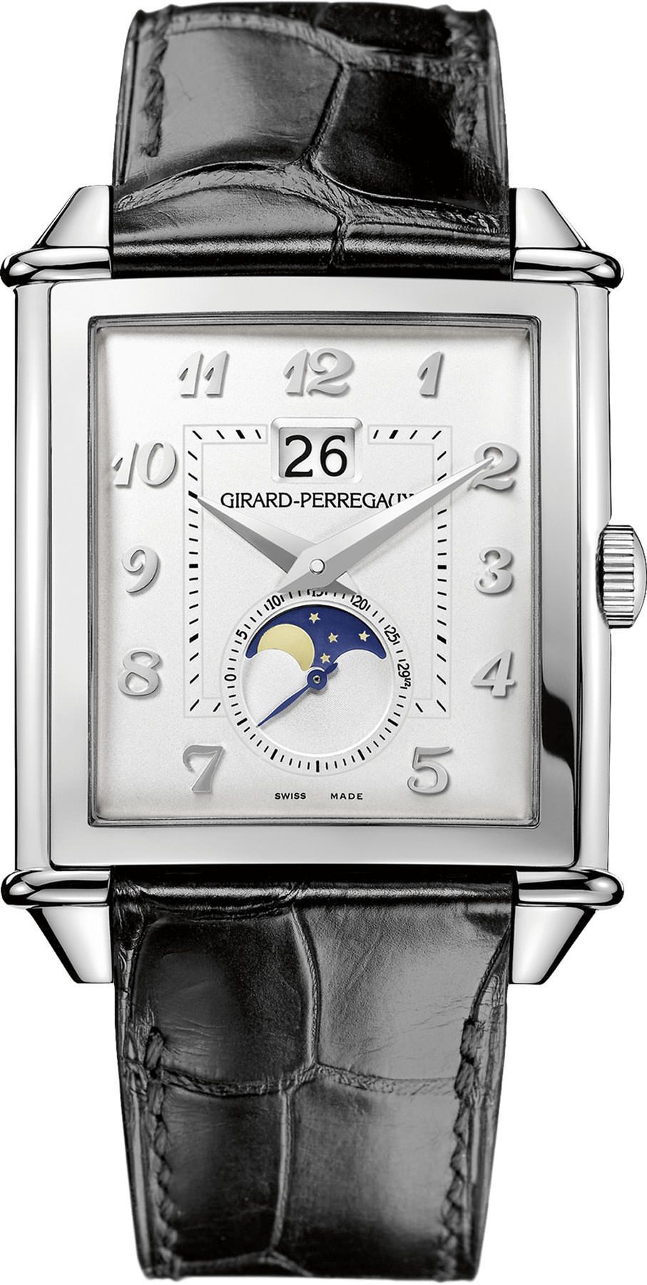 Girard-Perregaux  36.1 mm Watch in Silver Dial For Men - 1
