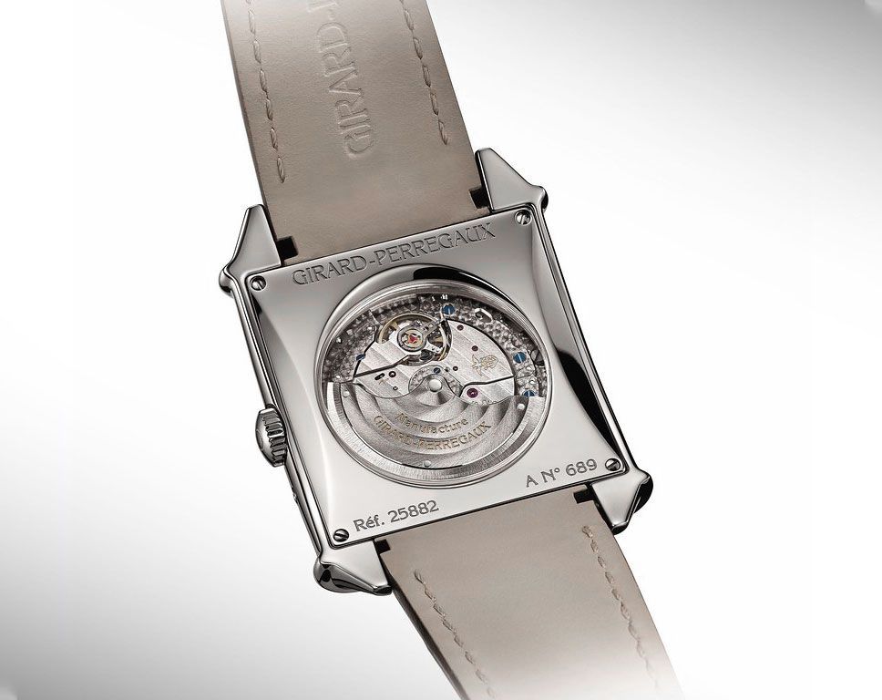 Girard-Perregaux Date And Moon Phases 35.25 mm Watch in Grey Dial For Men - 8