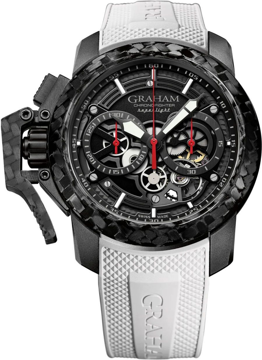 Graham Chronofighter Superlight  Skeleton Dial 47 mm Automatic Watch For Men - 1