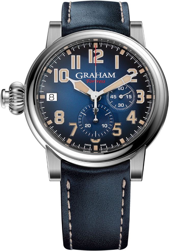 Graham Fortress  Blue Dial 47 mm Automatic Watch For Men - 1