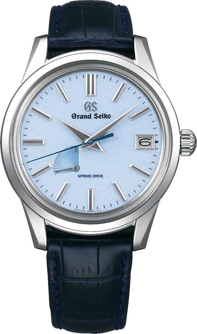 Grand Seiko Elegance  Blue Dial 40.2 mm Spring Drive Watch For Men - 1
