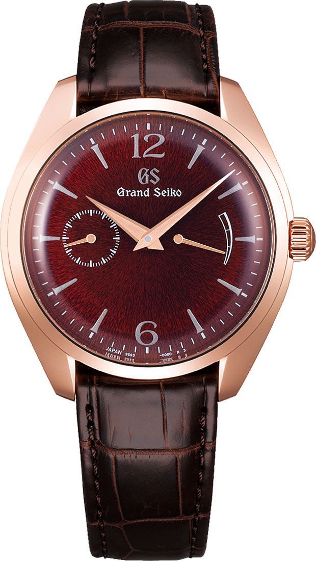 Grand Seiko Elegance  Brown Dial 39 mm Manual Winding Watch For Men - 1