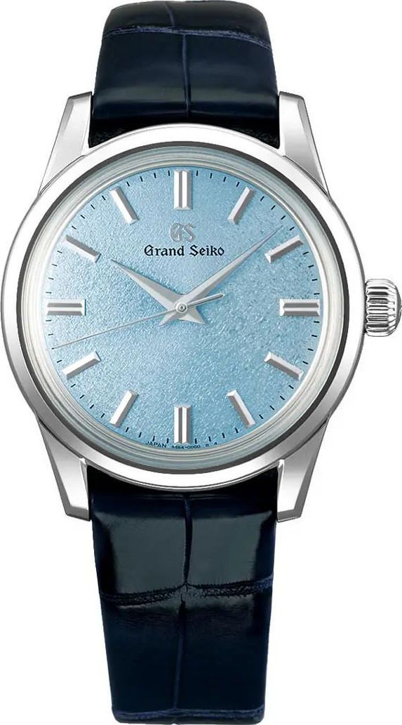 Grand Seiko Elegance  Blue Dial 37.7 mm Manual Winding Watch For Men - 1