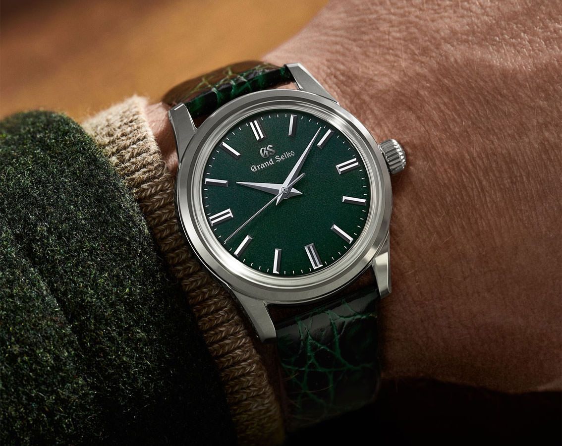 Grand Seiko Elegance 37.3 mm Watch in Green Dial