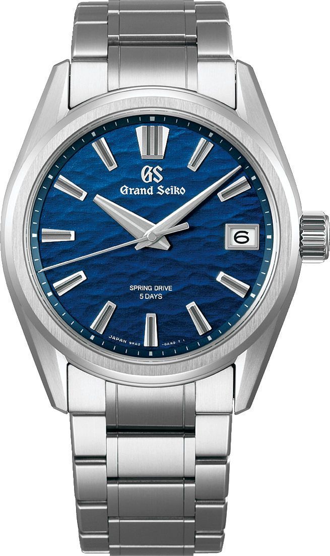Grand Seiko Evolution 9  Blue Dial 40 mm Spring Drive Watch For Men - 1