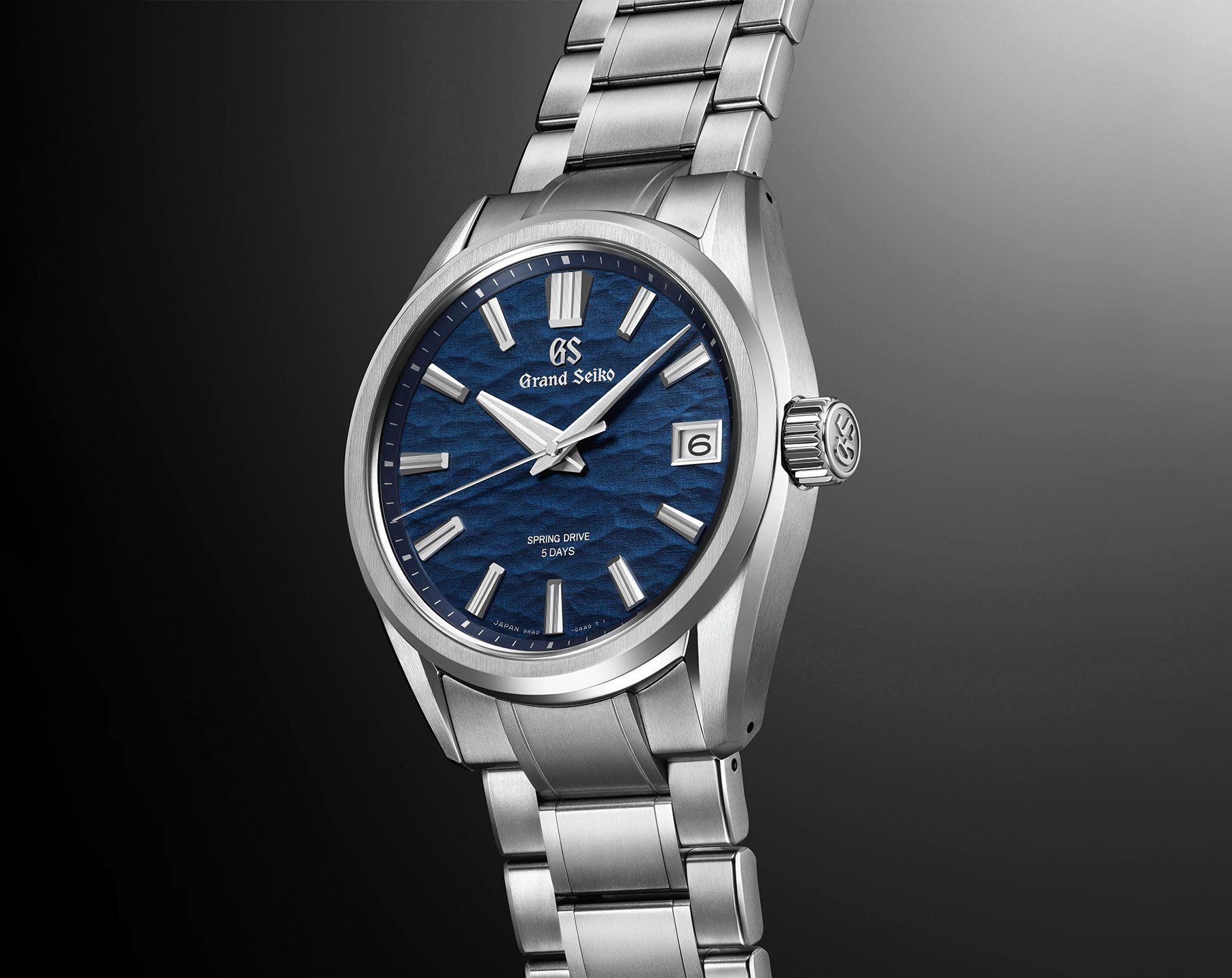 Grand Seiko Evolution 9  Blue Dial 40 mm Spring Drive Watch For Men - 2