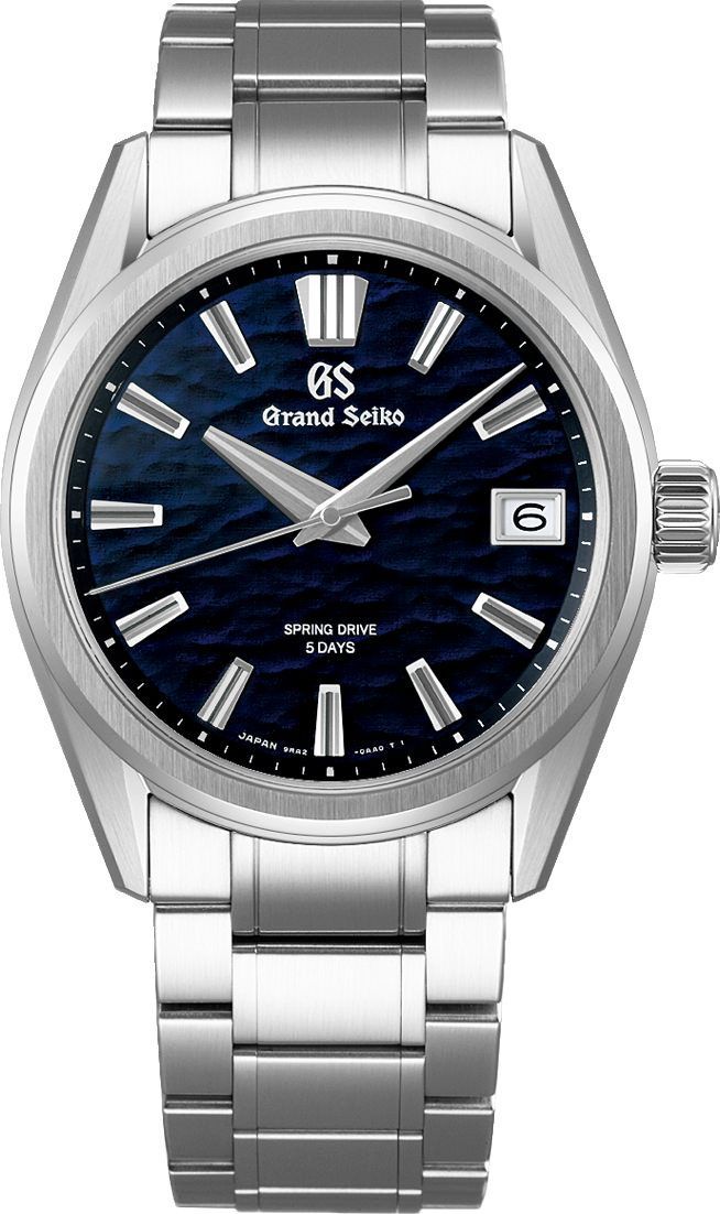 Grand Seiko Evolution 9  Blue Dial 40 mm Spring Drive Watch For Men - 1