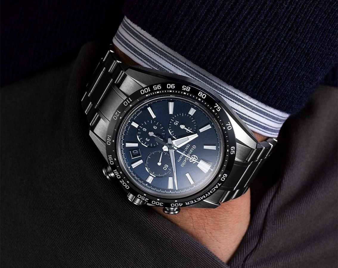 Grand Seiko Evolution 9  Blue Dial 43.2 mm Automatic Watch For Men - 6