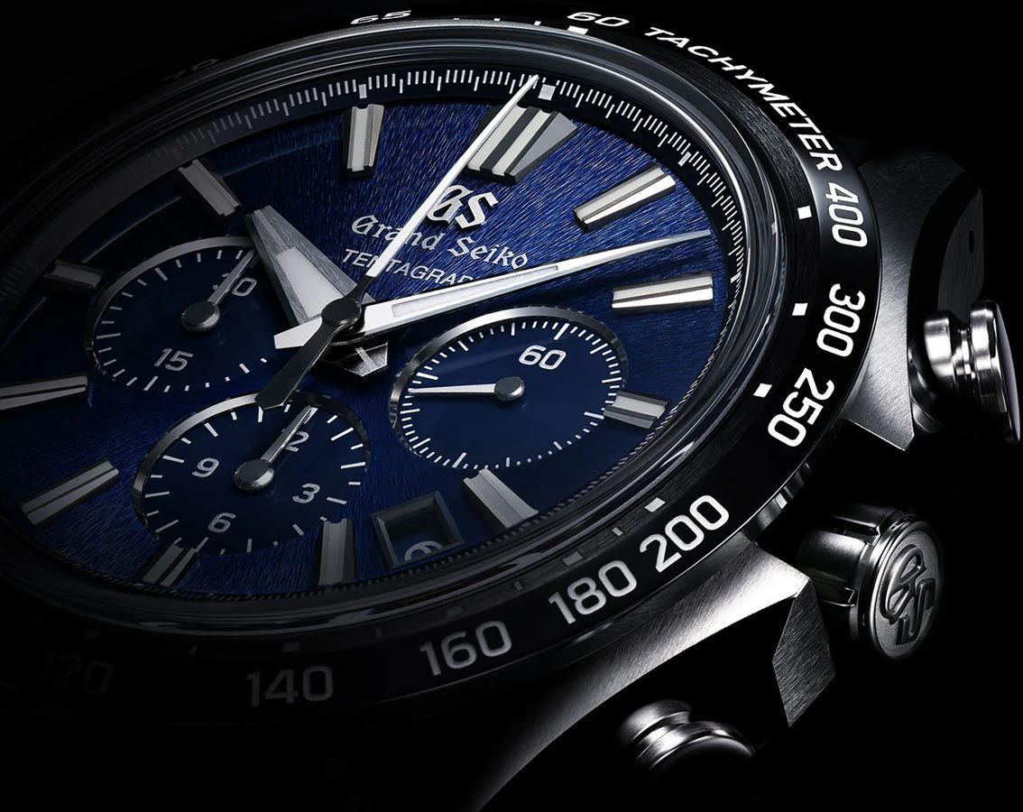 Grand Seiko Evolution 9  Blue Dial 43.2 mm Automatic Watch For Men - 9