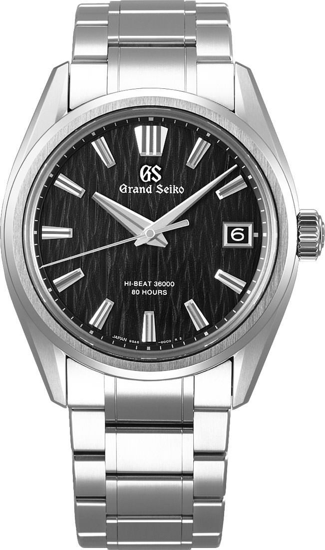 Grand Seiko Evolution 9  Black Dial 40 mm Manual Winding Watch For Men - 1