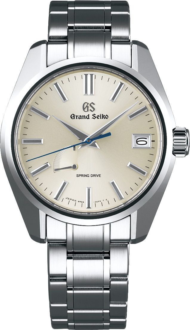 Grand Seiko Heritage  Silver Dial 40 mm Spring Drive Watch For Men - 1