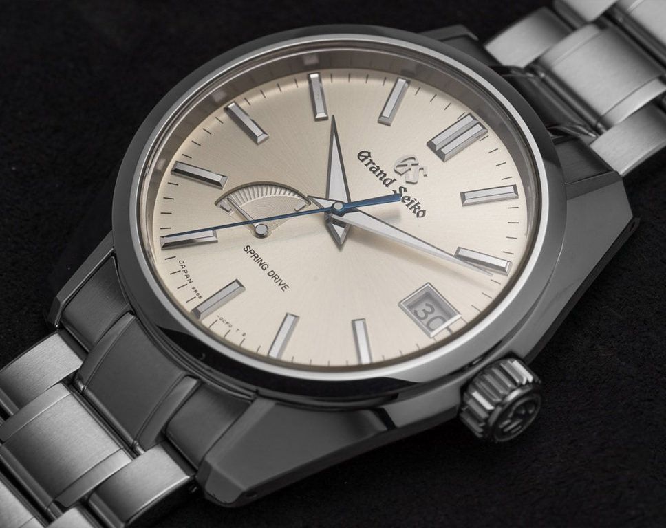 Grand Seiko Heritage  Silver Dial 40 mm Spring Drive Watch For Men - 3