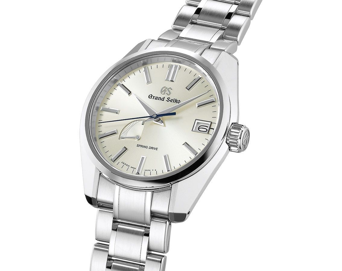 Grand Seiko Heritage  Silver Dial 40 mm Spring Drive Watch For Men - 10