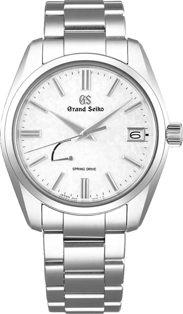 Grand Seiko Heritage  White Dial 40 mm Spring Drive Watch For Men - 1