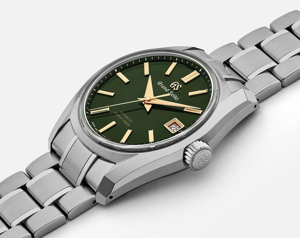 Grand Seiko Heritage  Green Dial 40 mm Automatic Watch For Men - 2