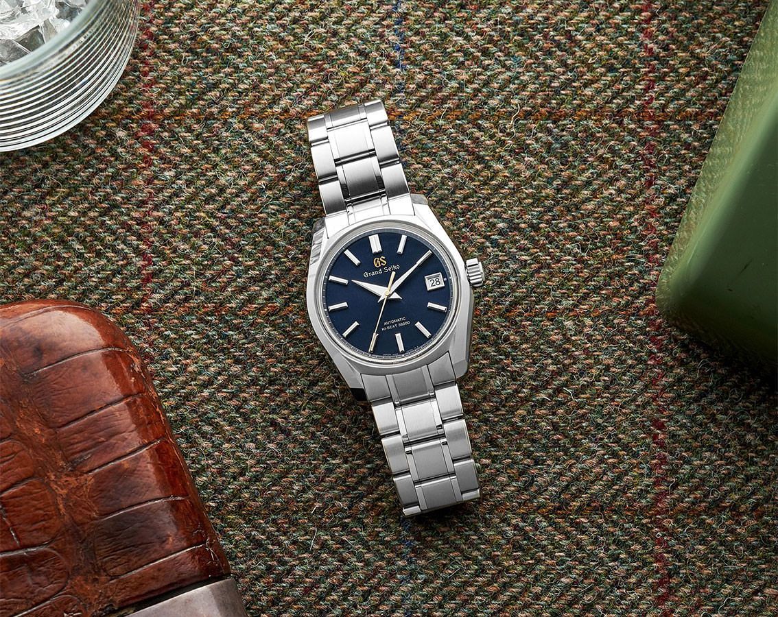 Grand Seiko Heritage  Blue Dial 40 mm Automatic Watch For Men - 6