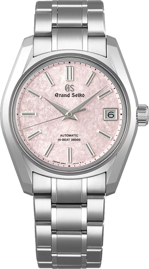 Grand Seiko Heritage 38 mm Watch in Pink Dial