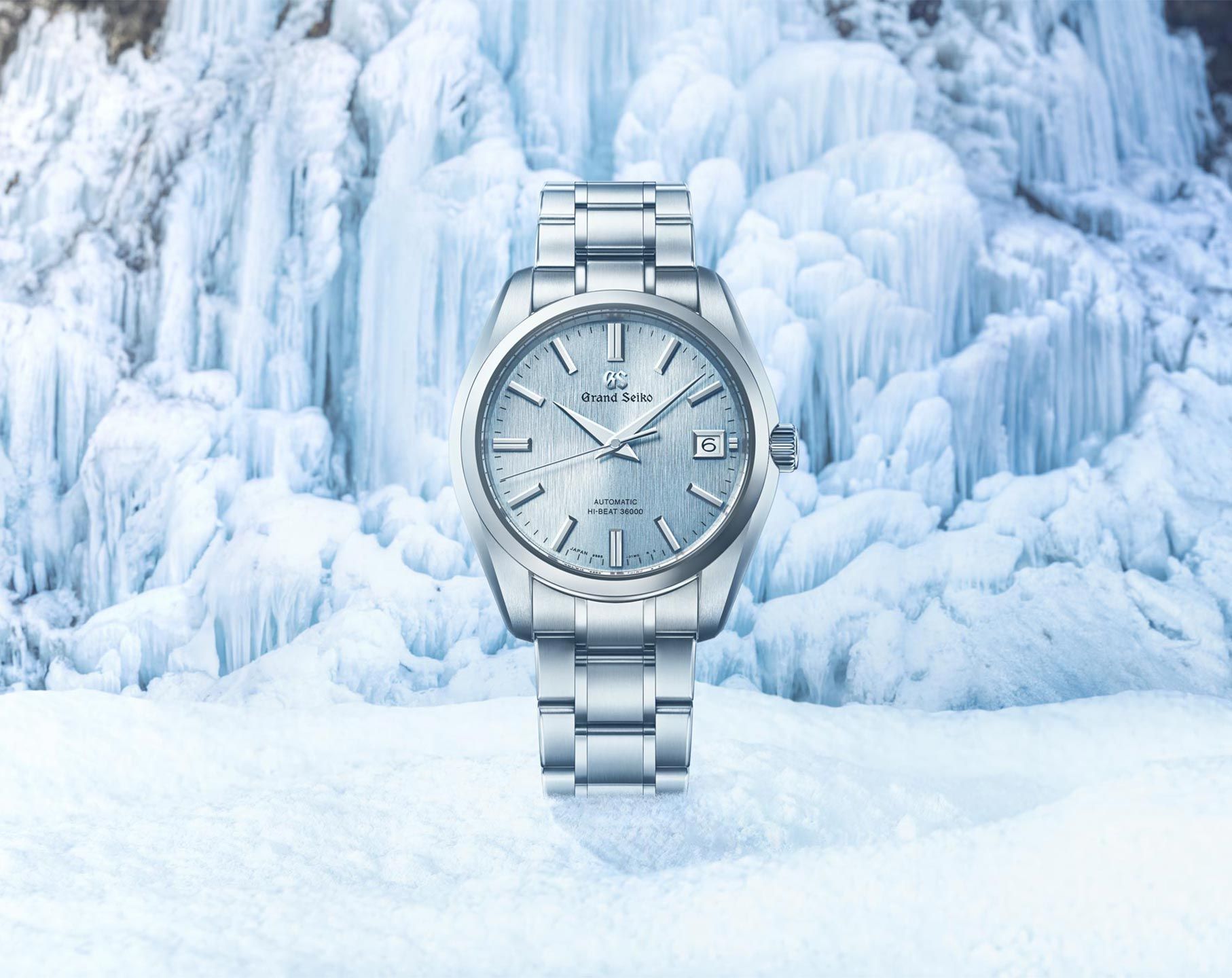 Grand Seiko Heritage  Blue Dial 40 mm Automatic Watch For Men - 3