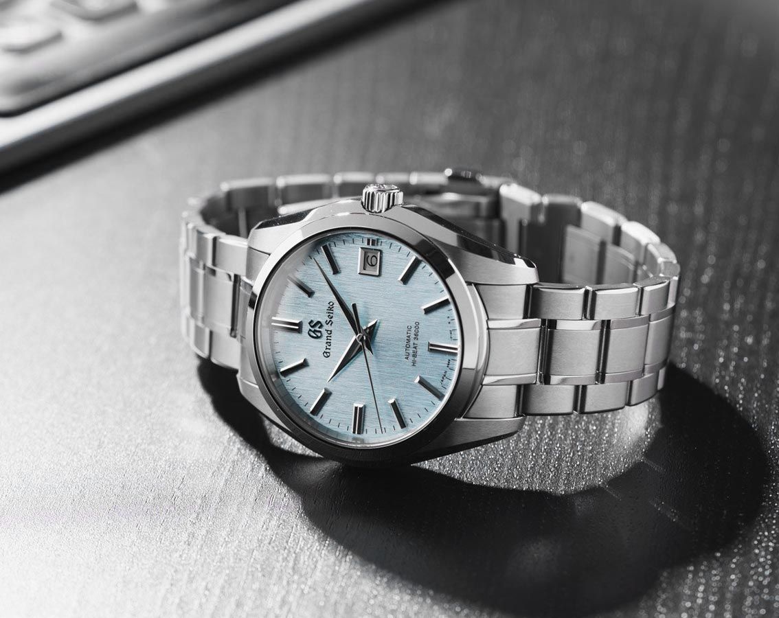 Grand Seiko Heritage  Blue Dial 40 mm Automatic Watch For Men - 4