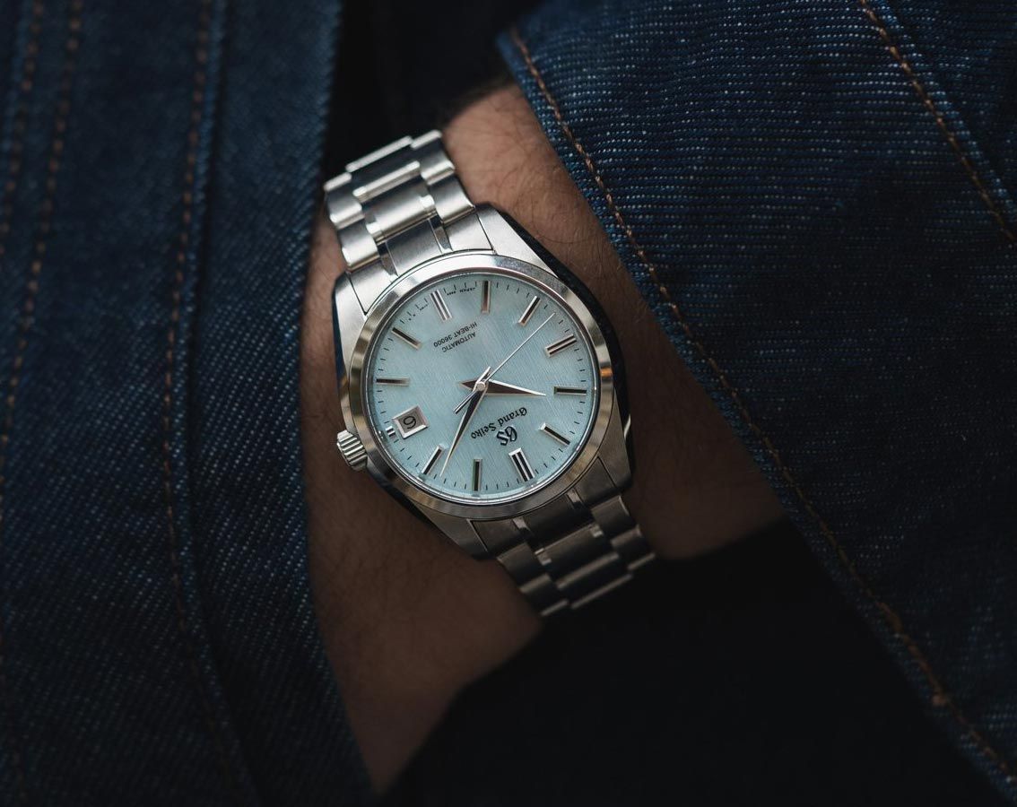Grand Seiko Heritage  Blue Dial 40 mm Automatic Watch For Men - 5