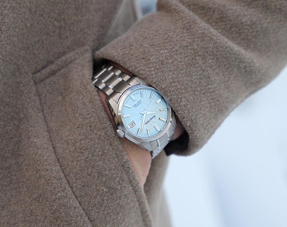 Grand Seiko Heritage  Blue Dial 40 mm Automatic Watch For Men - 7