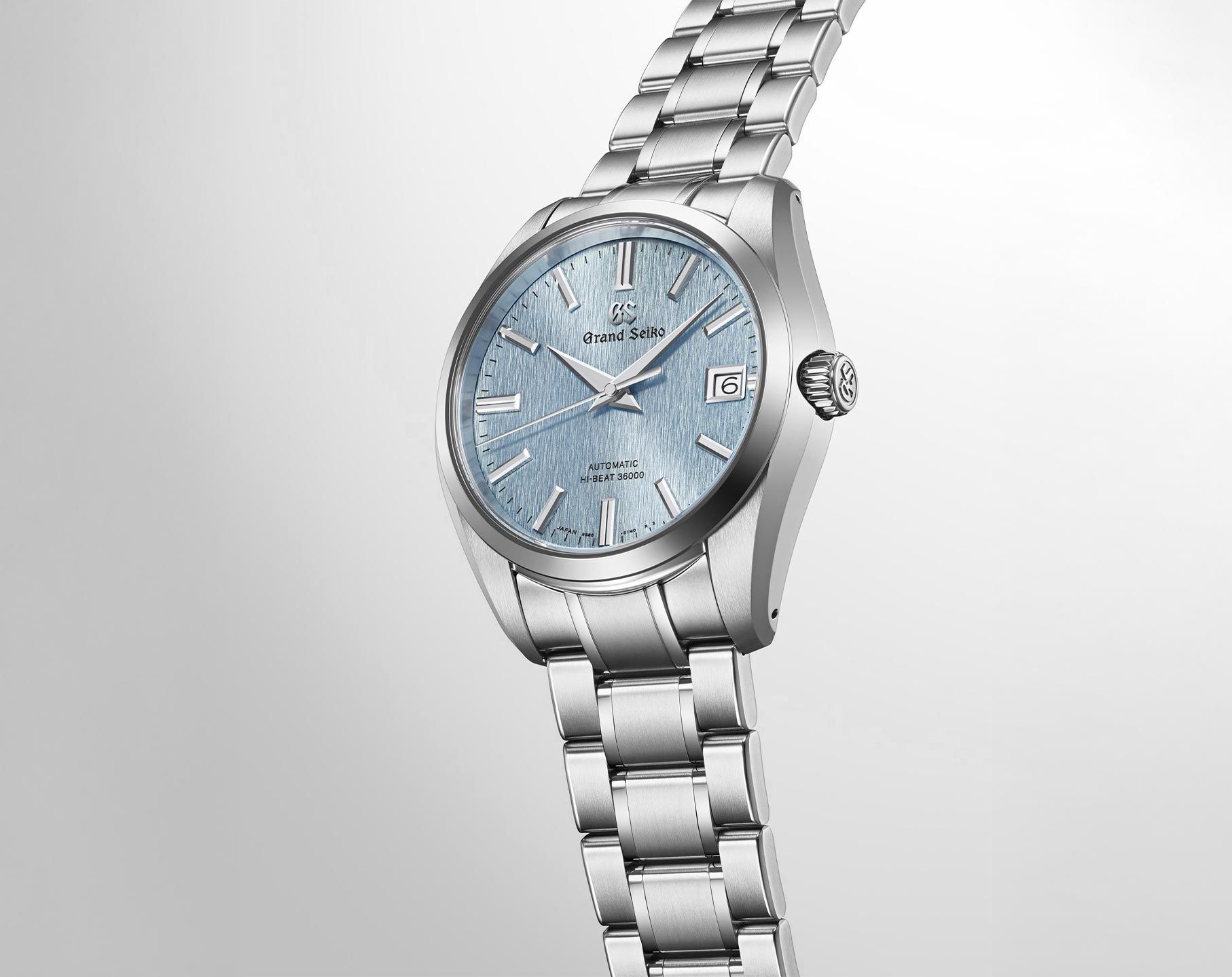 Grand Seiko Heritage  Blue Dial 40 mm Automatic Watch For Men - 8