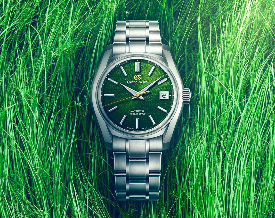 Grand Seiko Heritage  Green Dial 40 mm Automatic Watch For Men - 2