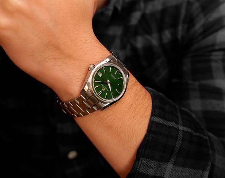 Grand Seiko Heritage  Green Dial 40 mm Automatic Watch For Men - 5