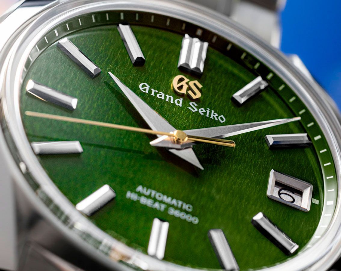 Grand Seiko Heritage  Green Dial 40 mm Automatic Watch For Men - 7