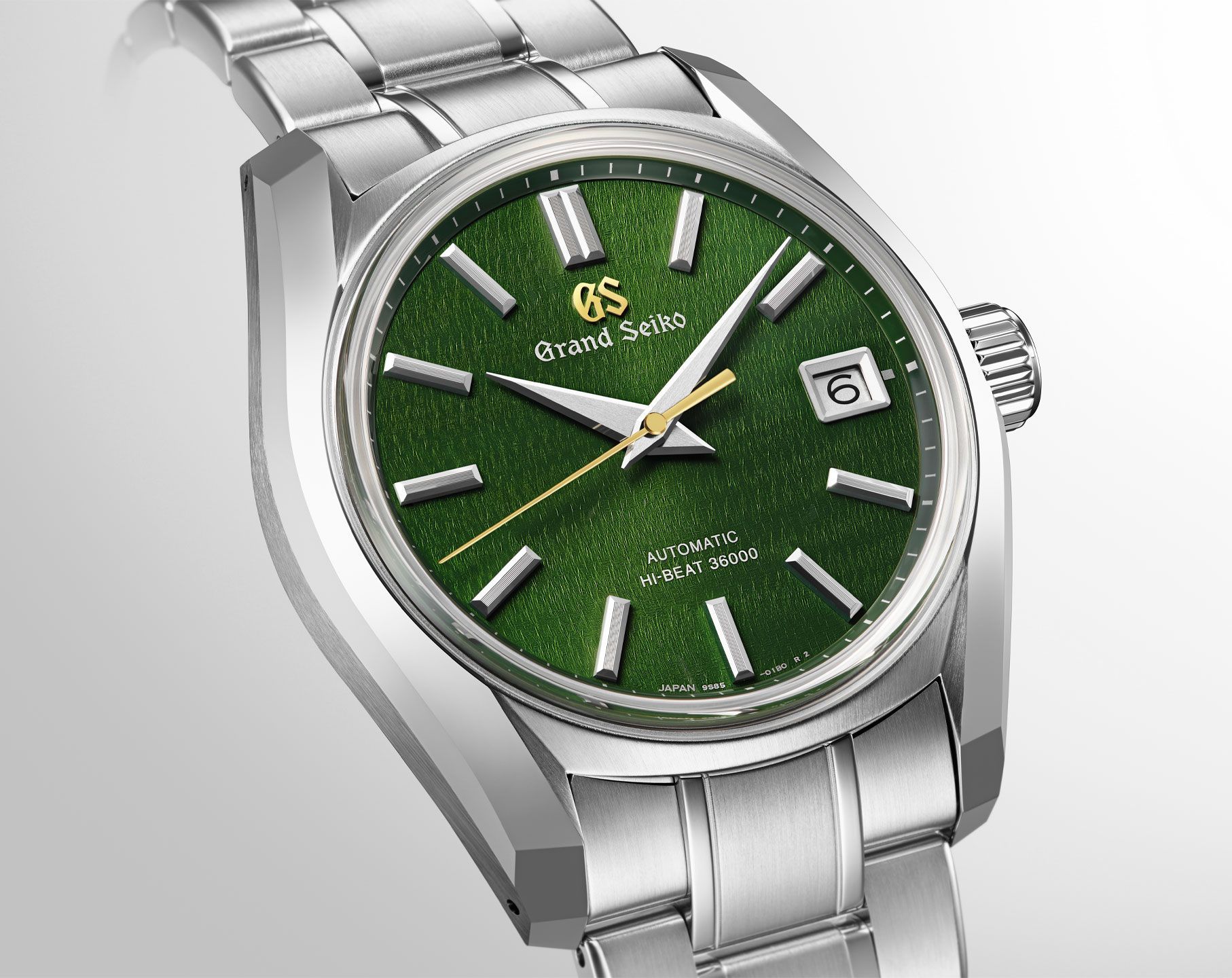Grand Seiko Heritage  Green Dial 40 mm Automatic Watch For Men - 9