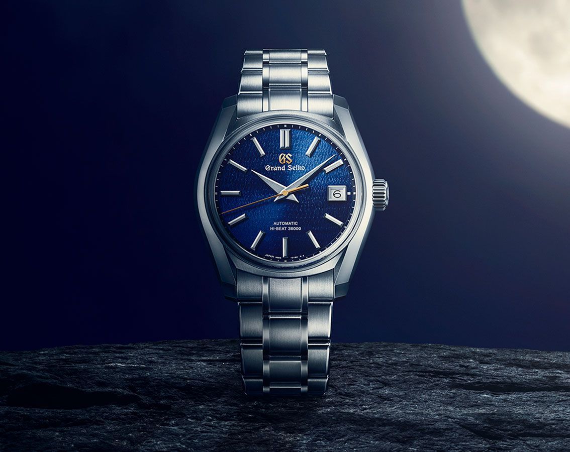 Grand Seiko Heritage  Blue Dial 40 mm Automatic Watch For Men - 2