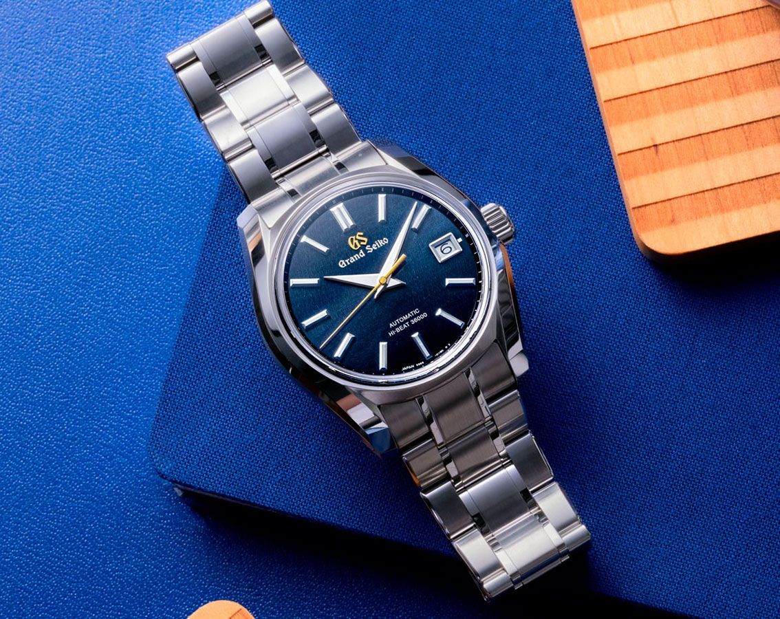 Grand Seiko Heritage  Blue Dial 40 mm Automatic Watch For Men - 3