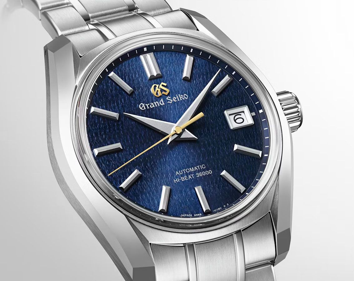 Grand Seiko Heritage  Blue Dial 40 mm Automatic Watch For Men - 7