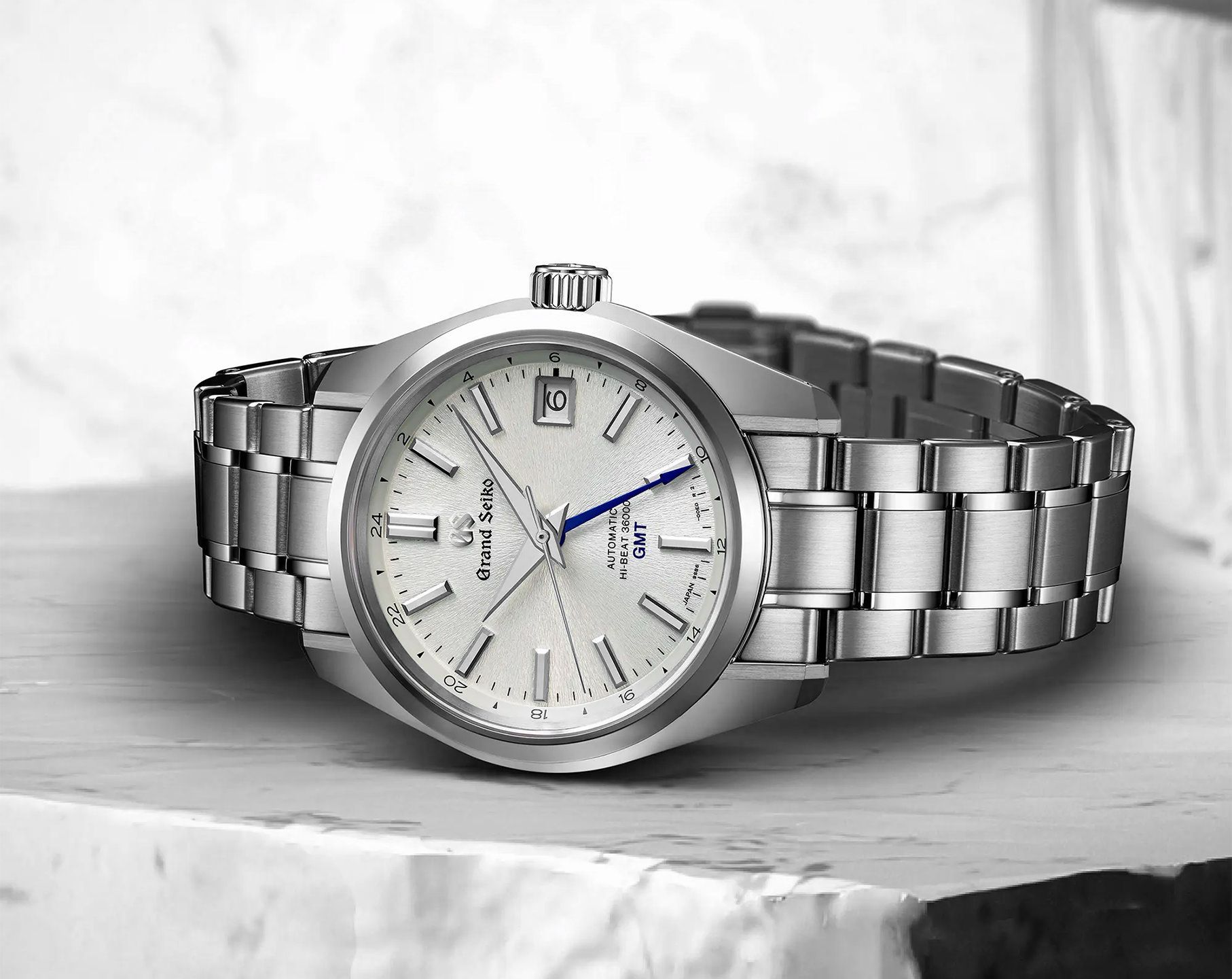 Grand Seiko Heritage  Silver Dial 40 mm Manual Winding Watch For Men - 6