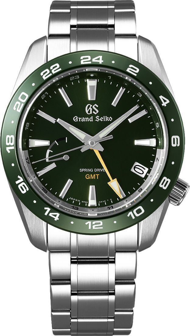 Grand Seiko Sport  Green Dial 40.5 mm Spring Drive Watch For Men - 1