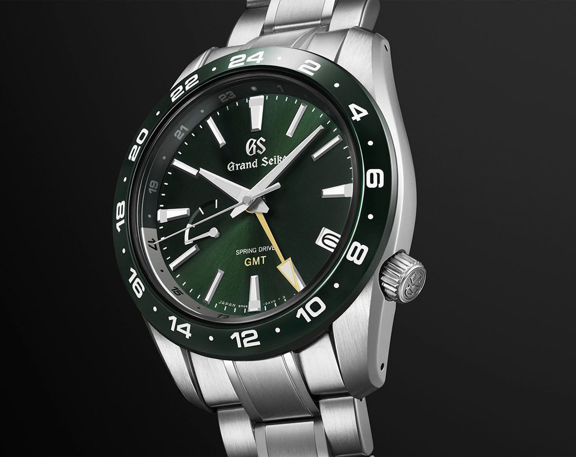 Grand Seiko Sport  Green Dial 40.5 mm Spring Drive Watch For Men - 2