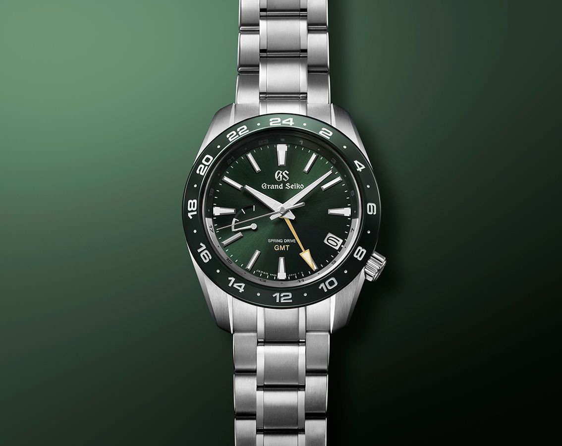 Grand Seiko Sport  Green Dial 40.5 mm Spring Drive Watch For Men - 5