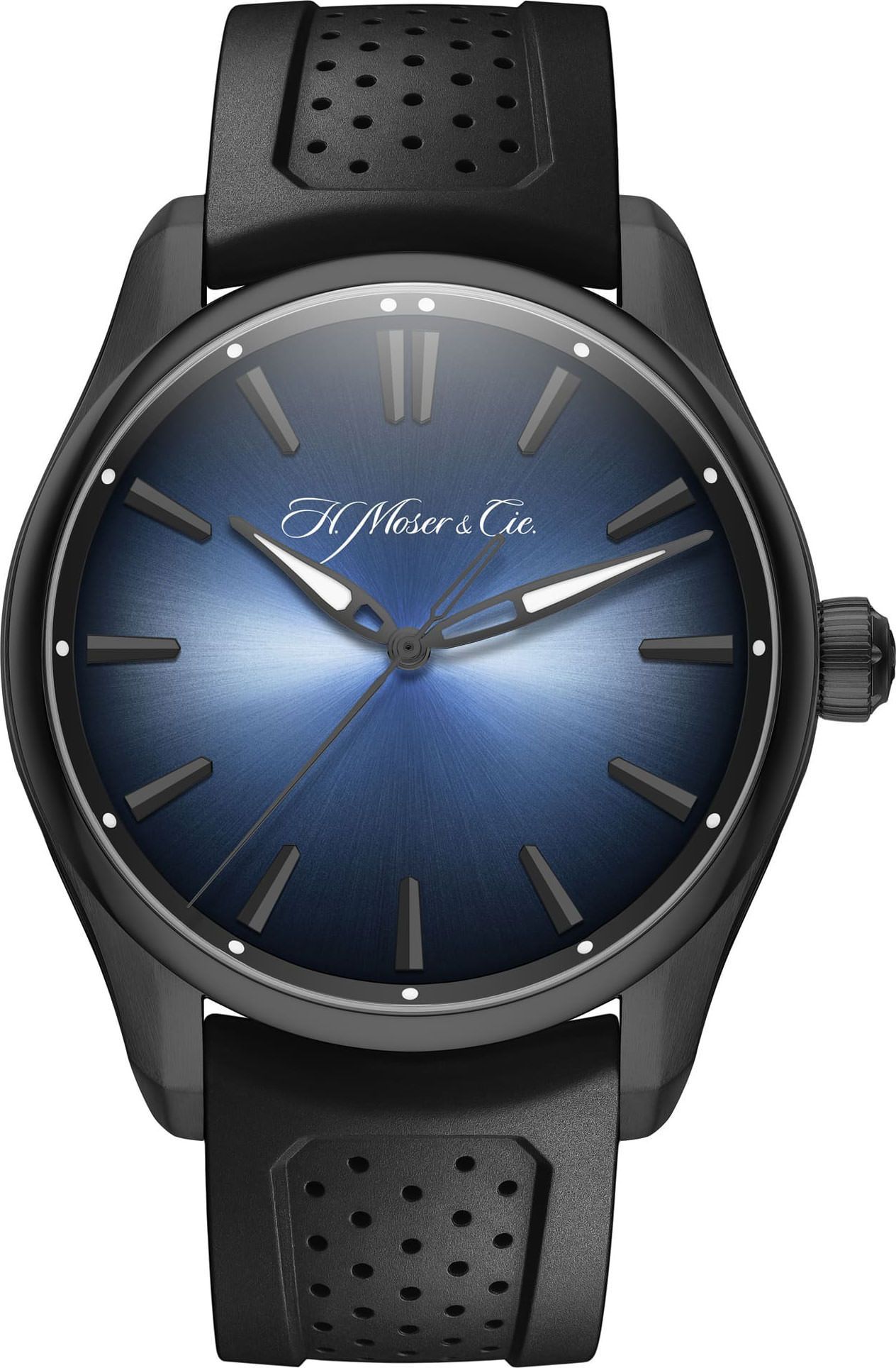 H. Moser & Cie. Centre Seconds 42.8 mm Watch in Blue Dial For Men - 1
